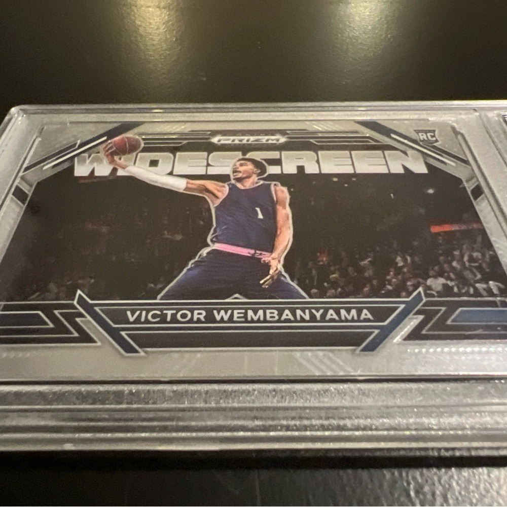 Panini Prizm Draft Picks Victor‎ Wembanyama RC #1 Silver TGA 8 NM-MT Widescreen